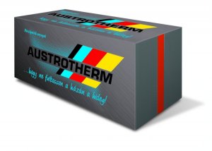 Nagyítás: Austrotherm Kft.  Austrotherm Grafit homlokzati hőszigetelő lemez  20mm
