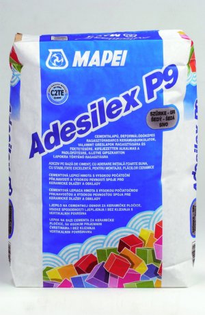 Nagyítás: Mapei Kft. Mapei Adesilex P9 flexibilis ragasztóhabarcs 25 kg